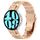 Per Samsung Galaxy Watch 6/6 cinturino in acciaio inossidabile stile classico con bottoni (oro rosa) Per Samsung Galaxy Watch 6/6 cinturino in acciaio inossidabile stile classico con bottoni (oro rosa)