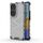 Custodia per telefono a nido d'ape antiurto per Honor X7b (bianca)