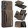Per Samsung Galaxy S24+ 5G DG.MING Serie M2 Borsa multi-carta 3 pieghe + Custodia magnetica per telefono (caffè) Per Samsung Galaxy S24+ 5G DG.MING Serie M2 Borsa multi-carta 3 pieghe + Custodia magnetica per telefono (caffè)