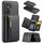 Per Samsung Galaxy S24+ 5G DG.MING Serie M5 Custodia per telefono in pelle staccabile con cerniera RFID multi card (Nero) Per Samsung Galaxy S24+ 5G DG.MING Serie M5 Custodia per telefono in pelle staccabile con cerniera RFID multi card (Nero)