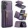 Per Samsung Galaxy S24+ 5G DG.MING M5 Series Custodia per telefono in pelle staccabile con cerniera RFID multi card (viola) Per Samsung Galaxy S24+ 5G DG.MING M5 Series Custodia per telefono in pelle staccabile con cerniera RFID multi card (viola)