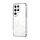 Custodia per telefono con foro fine con placcatura trasparente per Samsung Galaxy S24 Ultra 5G (argento)