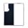 Custodia per telefono in pelle verniciata per Honor Magic Vs Metal (nera)