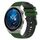Per Huawei Watch GT3 42mm 20mm Cinturino in silicone bicolore a scacchi (verde amy + nero) Per Huawei Watch GT3 42mm 20mm Cinturino in silicone bicolore a scacchi (verde amy + nero)