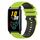 Cinturino per orologio in silicone bicolore a scacchi da 20 mm For Honor Watch ES (verde lime + nero) Cinturino per orologio in silicone bicolore a scacchi da 20 mm For Honor Watch ES (verde lime + nero)
