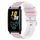 Cinturino per orologio in silicone bicolore a scacchi da 20 mm For Honor Watch ES (rosa + bianco) Cinturino per orologio in silicone bicolore a scacchi da 20 mm For Honor Watch ES (rosa + bianco)