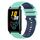 Cinturino per orologio in silicone bicolore a scacchi da 20 mm For Honor Watch ES (verde acqua + blu) Cinturino per orologio in silicone bicolore a scacchi da 20 mm For Honor Watch ES (verde acqua + blu)