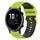 Cinturino per orologio in silicone bicolore a scacchi da 42 mm 20 mm per Honor MagicWatch2 (verde lime + nero) Cinturino per orologio in silicone bicolore a scacchi da 42 mm 20 mm per Honor MagicWatch2 (verde lime + nero)