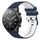 Per Xiaomi Watch S1 Cinturino per orologio in silicone bicolore a scacchi da 22 mm (blu scuro + bianco) Per Xiaomi Watch S1 Cinturino per orologio in silicone bicolore a scacchi da 22 mm (blu scuro + bianco)