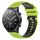 Per Xiaomi Watch S1 Cinturino per orologio in silicone bicolore a scacchi da 22 mm (verde lime + nero) Per Xiaomi Watch S1 Cinturino per orologio in silicone bicolore a scacchi da 22 mm (verde lime + nero)