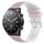 Per Xiaomi Watch S1 Cinturino per orologio in silicone bicolore a scacchi da 22 mm (rosa + bianco) Per Xiaomi Watch S1 Cinturino per orologio in silicone bicolore a scacchi da 22 mm (rosa + bianco)