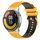 Per Xiaomi Watch Color 2 Cinturino in silicone bicolore a scacchi da 22 mm (giallo + nero) Per Xiaomi Watch Color 2 Cinturino in silicone bicolore a scacchi da 22 mm (giallo + nero)