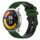 Per Xiaomi Watch Color 2 Cinturino in silicone bicolore a scacchi da 22 mm (verde Amy + nero) Per Xiaomi Watch Color 2 Cinturino in silicone bicolore a scacchi da 22 mm (verde Amy + nero)