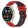 Per Xiaomi Watch Sport 22mm Cinturino in silicone bicolore a scacchi (rosso + nero) Per Xiaomi Watch Sport 22mm Cinturino in silicone bicolore a scacchi (rosso + nero)