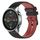 Per Xiaomi Watch Color 22mm Cinturino in silicone bicolore a scacchi (nero + rosso) Per Xiaomi Watch Color 22mm Cinturino in silicone bicolore a scacchi (nero + rosso)