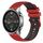 Per Xiaomi Watch Color 22mm Cinturino in silicone bicolore a scacchi (rosso + nero) Per Xiaomi Watch Color 22mm Cinturino in silicone bicolore a scacchi (rosso + nero)