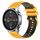 Per Xiaomi Watch Color 22mm Cinturino in silicone bicolore a scacchi (giallo + nero) Per Xiaomi Watch Color 22mm Cinturino in silicone bicolore a scacchi (giallo + nero)