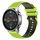 Per Xiaomi Watch Color 22mm Cinturino in silicone bicolore a scacchi (verde lime + nero) Per Xiaomi Watch Color 22mm Cinturino in silicone bicolore a scacchi (verde lime + nero)