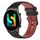 Per Xiaomi Haylou RT2 LS10 Cinturino in silicone bicolore a scacchi da 22 mm (nero + rosso) Per Xiaomi Haylou RT2 LS10 Cinturino in silicone bicolore a scacchi da 22 mm (nero + rosso)