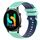Per Xiaomi Haylou RT2 LS10 Cinturino in silicone bicolore a scacchi da 22 mm (verde acqua + blu) Per Xiaomi Haylou RT2 LS10 Cinturino in silicone bicolore a scacchi da 22 mm (verde acqua + blu)