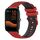 Per Xiaomi Haylou GST LS09B Cinturino in silicone bicolore a scacchi da 22 mm (rosso + nero) Per Xiaomi Haylou GST LS09B Cinturino in silicone bicolore a scacchi da 22 mm (rosso + nero)