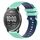 Per Xiaomi Haylou RT LS05S Cinturino per orologio in silicone bicolore a scacchi da 22 mm (verde acqua + blu) Per Xiaomi Haylou RT LS05S Cinturino per orologio in silicone bicolore a scacchi da 22 mm (verde acqua + blu)