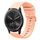 Per Garmin Vivomove Sport 20mm Cinturino in silicone morbido a tinta unita (rosa)