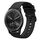 Per Garmin Vivomove Sport 20mm Cinturino in silicone morbido a tinta unita (nero)