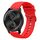 Per Garmin Garminmove Style 20mm Cinturino in silicone morbido a tinta unita (rosso)
