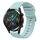 Per Huawei Watch GT2 42mm 20mm Cinturino in silicone morbido a tinta unita (verde zaffiro) Per Huawei Watch GT2 42mm 20mm Cinturino in silicone morbido a tinta unita (verde zaffiro)