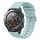 Per Huawei Watch 2 Cinturino per orologio in silicone morbido tinta unita da 20 mm (verde zaffiro) Per Huawei Watch 2 Cinturino per orologio in silicone morbido tinta unita da 20 mm (verde zaffiro)