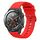Per Huawei Watch 2 Cinturino per orologio in silicone morbido a tinta unita da 20 mm (rosso) Per Huawei Watch 2 Cinturino per orologio in silicone morbido a tinta unita da 20 mm (rosso)