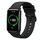 Cinturino per orologio in silicone morbido a tinta unita For Honor Watch ES 20 mm (nero) Cinturino per orologio in silicone morbido a tinta unita For Honor Watch ES 20 mm (nero)