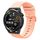Per Huawei Watch GT Runner 22mm Cinturino in silicone morbido a tinta unita (rosa) Per Huawei Watch GT Runner 22mm Cinturino in silicone morbido a tinta unita (rosa)