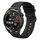 Per Huawei Watch GT Runner 22mm Cinturino in silicone morbido a tinta unita (nero) Per Huawei Watch GT Runner 22mm Cinturino in silicone morbido a tinta unita (nero)