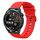Per Huawei Watch GT Runner 22mm Cinturino in silicone morbido a tinta unita (rosso) Per Huawei Watch GT Runner 22mm Cinturino in silicone morbido a tinta unita (rosso)