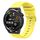 Per Huawei Watch GT Runner 22mm Cinturino in silicone morbido a tinta unita (giallo) Per Huawei Watch GT Runner 22mm Cinturino in silicone morbido a tinta unita (giallo)