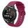 Per Huawei Watch GT Runner 22mm Cinturino in silicone morbido a tinta unita (rosso vino) Per Huawei Watch GT Runner 22mm Cinturino in silicone morbido a tinta unita (rosso vino)
