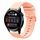Per Huawei Watch 3 Cinturino per orologio in silicone morbido a tinta unita da 22 mm (rosa) Per Huawei Watch 3 Cinturino per orologio in silicone morbido a tinta unita da 22 mm (rosa)
