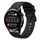 Per Huawei Watch 3 Cinturino per orologio in silicone morbido a tinta unita da 22 mm (nero) Per Huawei Watch 3 Cinturino per orologio in silicone morbido a tinta unita da 22 mm (nero)