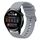 For Huawei Watch 3 22mm Solid Color Soft Silicone Watch Band(Grey)