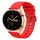 For Honor Watch GS 3 22mm Cinturino in silicone morbido a tinta unita (rosso) For Honor Watch GS 3 22mm Cinturino in silicone morbido a tinta unita (rosso)