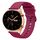 For Honor Watch GS 3 22mm Cinturino in silicone morbido a tinta unita (rosso vino) For Honor Watch GS 3 22mm Cinturino in silicone morbido a tinta unita (rosso vino)