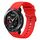 For Honor Watch GS Pro 22mm Cinturino in silicone morbido a tinta unita (rosso) For Honor Watch GS Pro 22mm Cinturino in silicone morbido a tinta unita (rosso)