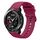 For Honor Watch GS Pro 22mm Solid Color Soft Silicone Watch Band(Wine Red) For Honor Watch GS Pro 22mm Solid Color Soft Silicone Watch Band(Wine Red)