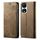 Custodia per telefono in pelle flip con texture denim per Honor Play 8T 5G / X7b (cachi) Custodia per telefono in pelle flip con texture denim per Honor Play 8T 5G / X7b (cachi)
