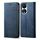 Custodia per telefono in pelle flip con texture denim per Honor Play 8T 5G / X7b (blu) Custodia per telefono in pelle flip con texture denim per Honor Play 8T 5G / X7b (blu)