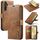 Per Samsung Galaxy S24+ 5G DG.MING Custodia in pelle magnetica staccabile con texture Crazy Horse (marrone) Per Samsung Galaxy S24+ 5G DG.MING Custodia in pelle magnetica staccabile con texture Crazy Horse (marrone)