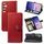 Per Samsung Galaxy S24+ 5G Custodia per telefono in pelle con fibbia in tinta unita retrò (rossa) Per Samsung Galaxy S24+ 5G Custodia per telefono in pelle con fibbia in tinta unita retrò (rossa)