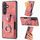Custodia per telefono a portafoglio con carta ad anello retrò per Samsung Galaxy S24 5G (rosa) Custodia per telefono a portafoglio con carta ad anello retrò per Samsung Galaxy S24 5G (rosa)